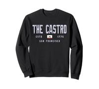 The Castro District San Francisco California Field Sweatshirt