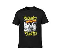 The Casualties T-Shirt Mens Unisex Tee Size XL Black