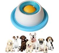 The cat and dog lick bowl is a slow-feeding toy designed to help pets eat slowly, exercise, and eat healthily, while also relieving anxiety in cats and dogs. (blue)