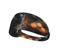 The cat by The Window Sports Head Tie â€“ Versatile Headband for Men and Women, Perfect for Running, Yoga, Cycling, and More