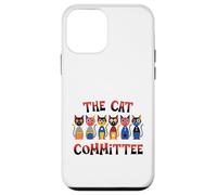 The Cat Committee Funny Cat Lover Humor Case for iPhone 12 mini