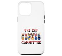 The Cat Committee Funny Cat Lover Humor Case for iPhone 12 Pro Max