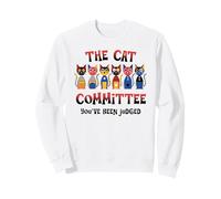 The Cat Committee Funny Cat-Lover Humor Sweatshirt