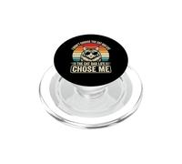 The Cat Dad Life Chose Me - Kitten Lover Funny Meme Cat Dad PopSockets PopGrip for MagSafe