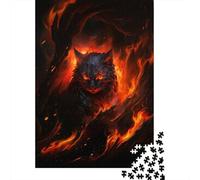 The Cat from Hell Puzzles for Adults 1000 Pieces Puzzle for Adults And Teenager Family Game 1000pcs (38x26cm)