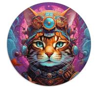 The Cat in The Hat Paper Round Puzzles Jigsaw Puzzles for Adults 1000 Piece Challenging Brain Teaser for Teenagers,Family Game Night Fun 67.5x67.5cm