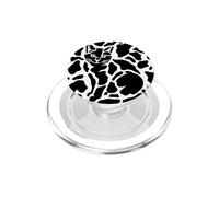 The Cat is Black and Hidden Illusion PopSockets PopGrip for MagSafe