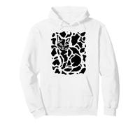 The Cat is Black and Hidden Illusion Pullover Hoodie