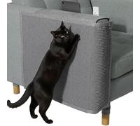 The Cat Ladies Cat Scratch Furniture Protector - 2-in-1 Side Anti Scratch Couch Protector - Adjustable Furniture Protectors from Cats Scratching - Sisal Couch Corner Guard Scratcher