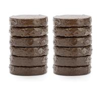 The Cat Ladies Coco Coir Potting Soil Disks - Soils for Indoor or Outdoor Planting - Grow Plants from Seed - Growing Coconut Coir Brick Disk - Use with Compost - 12 Pack