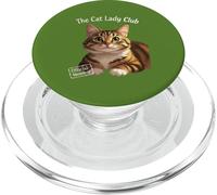 The Cat Lady Club Cozy Tabby PopSockets PopGrip for MagSafe
