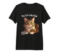 The Cat Lady Club Cozy Tabby Premium T-Shirt