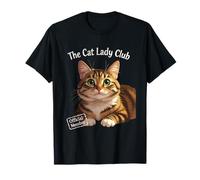 The Cat Lady Club Cozy Tabby T-Shirt