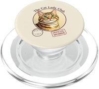 The Cat Lady Club Motif Official Member PopSockets PopGrip for MagSafe