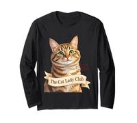 The Cat Lady Club Proud Tabby Member Long Sleeve T-Shirt