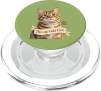 The Cat Lady Club Proud Tabby Member PopSockets PopGrip for MagSafe