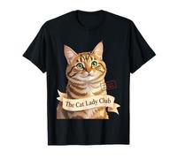 The Cat Lady Club Proud Tabby Member T-Shirt
