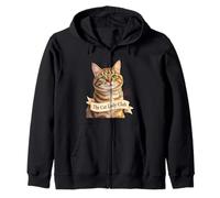 The Cat Lady Club Proud Tabby Member Zip Hoodie