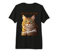 The Cat Lady Club Tabby Premium T-Shirt
