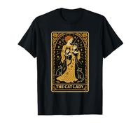 The Cat Lady Tarot Card T-Shirt
