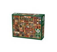 The Cat Library Jigsaw Puzzle 1000 Pieces Cheatwell Games Multi One Size