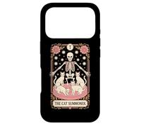 The Cat Summoner Tarot Skeleton Occult Cats Case for iPhone 17 Pro