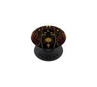 The Cat Tarot Gothic Occult Rose Skulls Moon Women Girls PopSockets Adhesive PopGrip