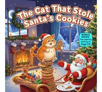 The Cat That Stole Santa’s Cookies: A Sweet and Silly Rhyming Christmas Story About Sharing and Kindness (kids christmas books)