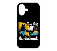 The cat thinks I'm the audiobook Case for iPhone 17