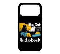 The cat thinks I'm the audiobook Case for iPhone 17 Pro Max