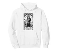 The Cat Whisperer Tarot Card Skeleton Pullover Hoodie