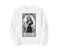 The Cat Whisperer Tarot Card Skeleton Sweatshirt