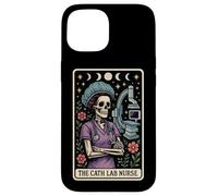The Cath Lab Nurse Catheter Laboratory Nurse Cardiac Tarot Case for iPhone 15