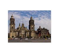 The Cathedral in Mexico City,Jigsaws Puzzles 1000 Pieces Classic Jigsaws Educational Games Toys,Best Gift for Adults and Kids(38x26cm)-AS93