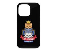 The Cats Council Has Decided Funny Stacked Cat Meme Kitten Case for iPhone 13 Pro
