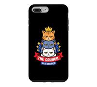 The Cats Council Has Decided Funny Stacked Cat Meme Kitten Case for iPhone 7 Plus/8 Plus