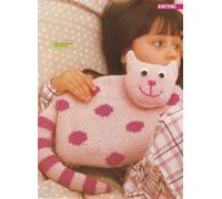 The Cat's Pyjamas Cat Pyjamas Case Knitting Pattern: Measurements 28cm wide and 23cm high: Materials ARAN (Woman's Weekly Magazine Pull Out Pattern)