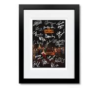 The Celebrity Traitors UK Cast Signed A4 Poster Photo Print Framed Autograph Gift TV Show Alan Carr Claudia Winkleman (A4 Framed & Mounted)