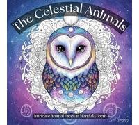 The Celestial Animals: Intricate Animal Faces in Mandala Form