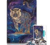 The Celestial Tiger Jigsaw Puzzles for Teenagers 1000 Jigsaws,Challenging To Complete But Fun And Humorous Unique Home Decor And Gifts (38x26cm)