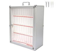 The Cell Phone Lock Cabinet is expertly crafted to enhance the organization of your mobile devices, keys, and personal items. With clearly labeled slots, this phone organizer simplifies the