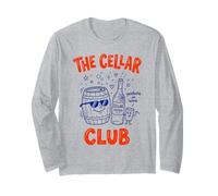 The Cellar Club Partners in Wine Cork Shades Funny Vineyard Long Sleeve T-Shirt