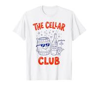 The Cellar Club Partners in Wine Cork Shades Funny Vineyard T-Shirt