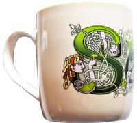 The Celtic Card Team Nature's Craft Slainte Celtic Mug, Tea and Coffee Cup, St. Patrick's Day Kitchen Decoration