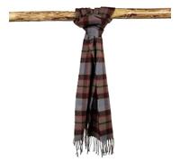 The Celtic Croft Authentic OUTLANDER Tartan Scarves - Premium Wool/Lambswool or Poly/Viscose (Outlander Fraser Lambswool)