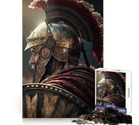 The Centurion Veteran 1000 Piece Jigsaws for Teenagers Puzzle Brain Workout Toy Calm Escape Art Assembly Thoughtful Gift (38x26cm)
