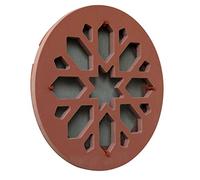 The CERGDSCTX Ventilation Grille Round Ceramic Stoneware Cooked, to be Overlapped.