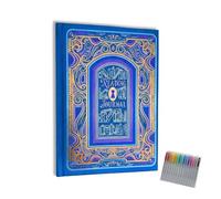 The Cerulean Blue Reading Journal Bundle, Book Journal Log for Readers to Review and Track Your Reading, Book Club and Planner, Gifts for Bookworms, Students, Writers