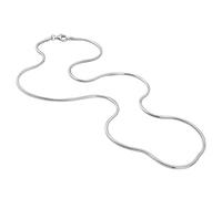The Chain Company - Sterling 20" Inch 1.6mm Thick Italian Snake Chain Necklace (20)