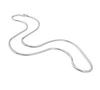The Chain Company - Sterling Silver 16" Inch 2.3mm Thick Italian Snake Chain Necklace (16)